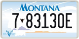 Montana, 1-12345A / 10-1234A