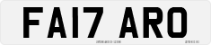 License plate of the United Kingdom, 2001 year system