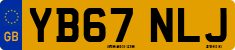 License plate of the United Kingdom, 2001 year system