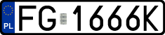 License plates of Poland, Regular car plates