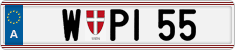 License plate of Austria, Vanity Plates