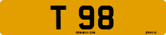 License plate of the United Kingdom, 1903 year system