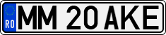 License plate of Romania, Regular plates