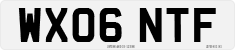 License plate of the United Kingdom, 2001 year system