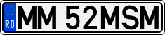 License plate of Romania, Regular plates