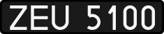 License plates of Poland, 1976 year system