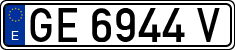 License plates of Spain, 1971 year series