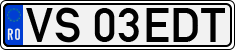 License plate of Romania, Regular plates