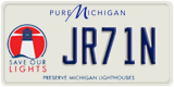 Michigan, Specialty plates (AB12C)