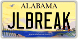 Alabama, Vanity Plates