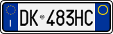 License plate of Italy, Cars (1994 year series)