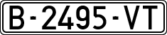 License plates of Spain, 1971 year series