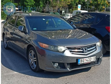 BG 433-IO, Honda Accord