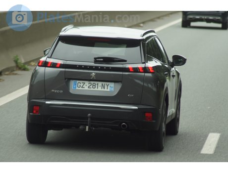 GZ-281-NY, Peugeot 2008