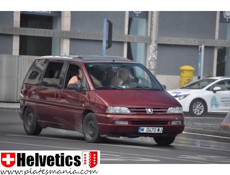 M 0470 WJ, Peugeot 806
