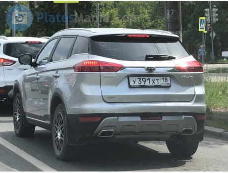 у391хт18, Geely Atlas
