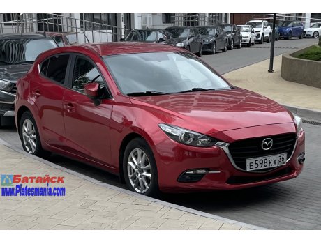 е598кх36, Mazda 3