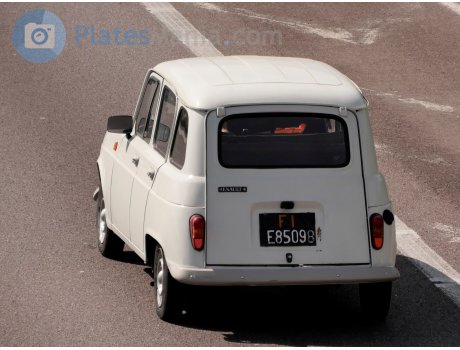 FI E85098, Renault 4