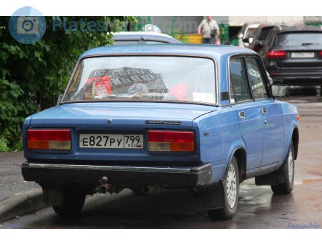 е827ру799, Lada (VAZ) 2107
