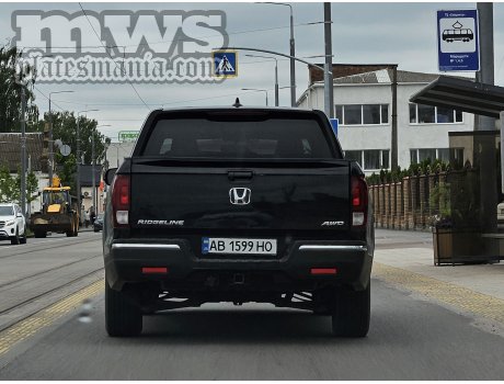 AB 1599 EO, Honda Ridgeline