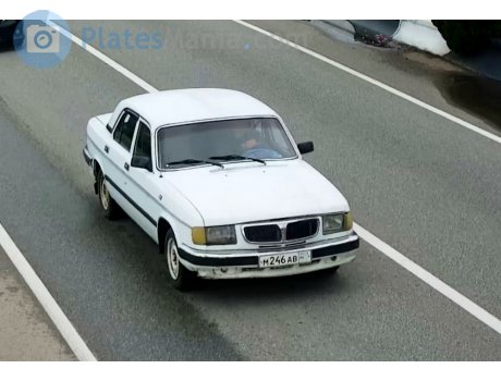 м246ав, GAZ 3110 Волга