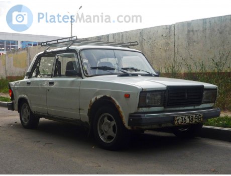 х 3618 ВВ, Lada (VAZ) 2107