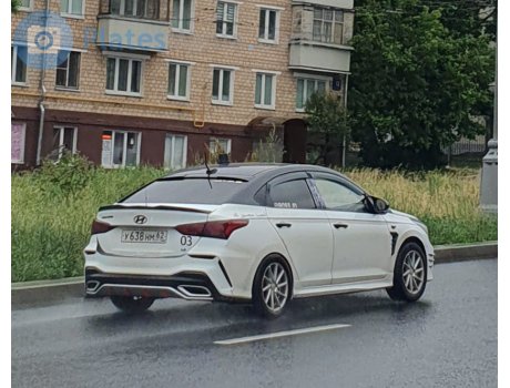 у638нм62, Hyundai Solaris