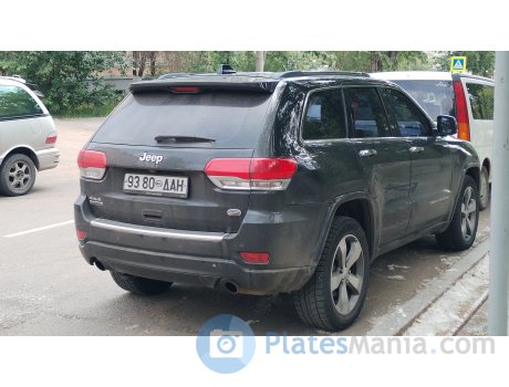 9380 ДАН, Jeep Grand Cherokee