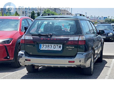 7383 DTM, Subaru Legacy