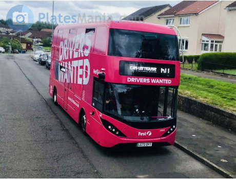 LG72 DYT, Alexander Dennis Enviro 400