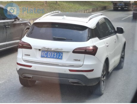 桂C·D7312, Zotye T600
