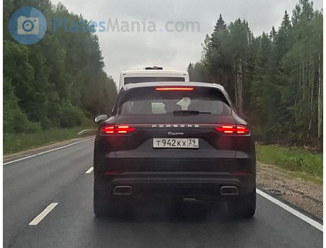 т942кх39, Porsche Cayenne