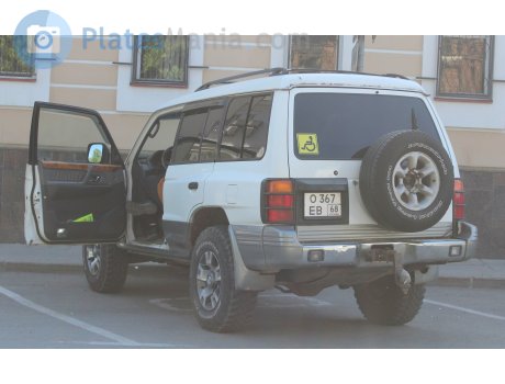 о367ев68, Mitsubishi Montero