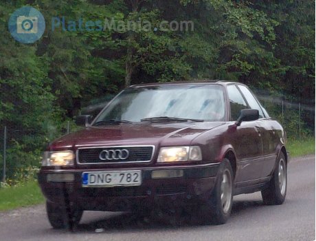 DNG 782, Audi 80