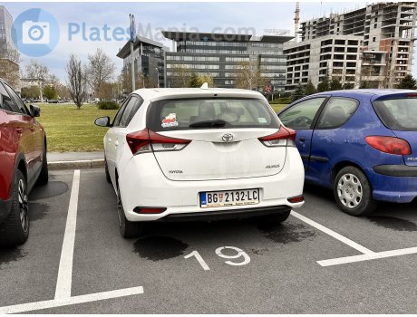 BG 2132-LC, Toyota Auris