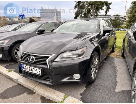 BG 887-LE, Lexus GS