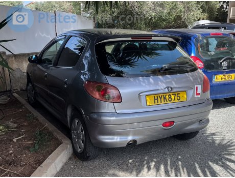 HYK 875, Peugeot 206