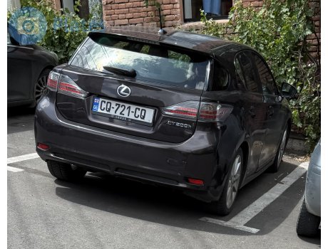 CQ-721-CQ, Lexus CT