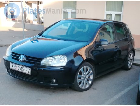KR 245-HZ, Volkswagen Golf