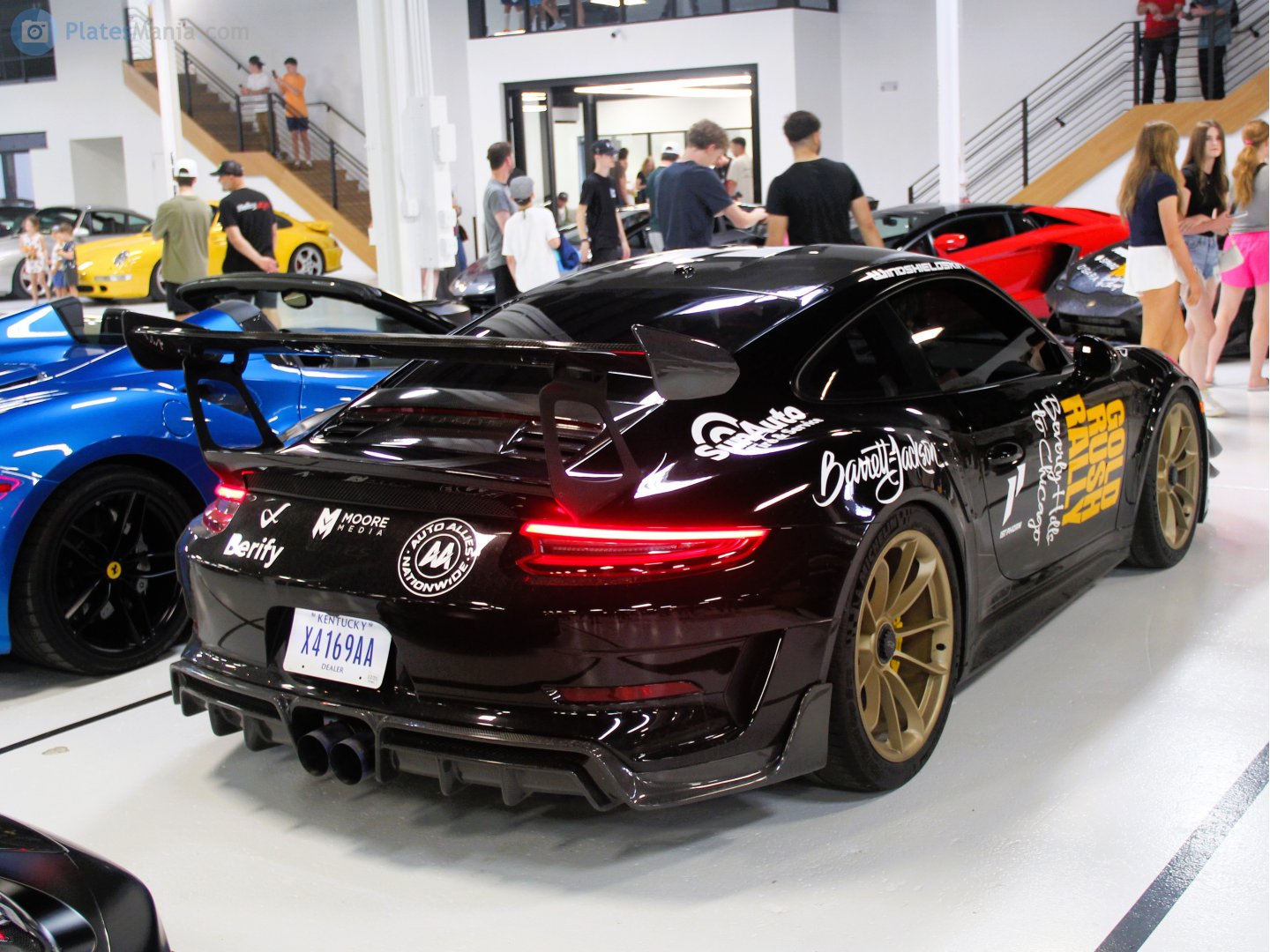 X4169AA, Porsche 911 7th gen Coupé (991.2), facelift, 2015–2019