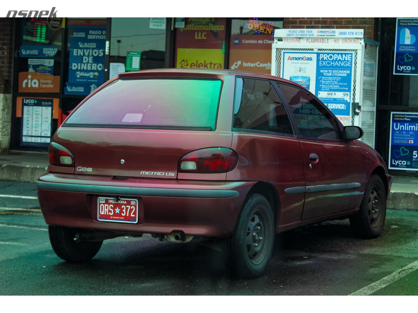 QRS-372, Geo Metro 2nd gen Hatch, 1995–2001