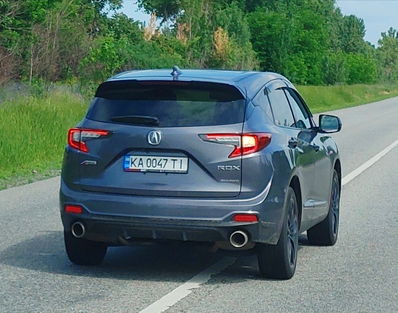 KA 0047 TI, Acura RDX 3rd gen (TC1/TC2), 2018–
