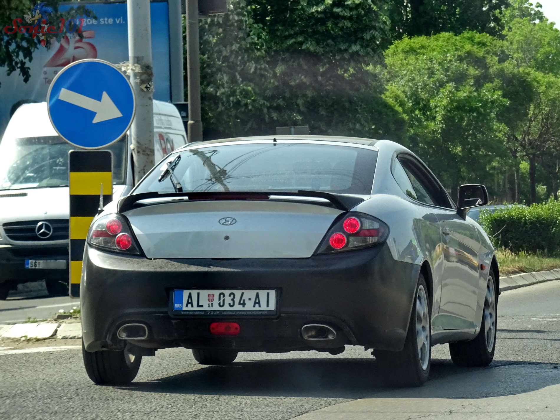 AL 034-AI, Hyundai Coupé 2nd gen (GK), facelift, 2007–2009