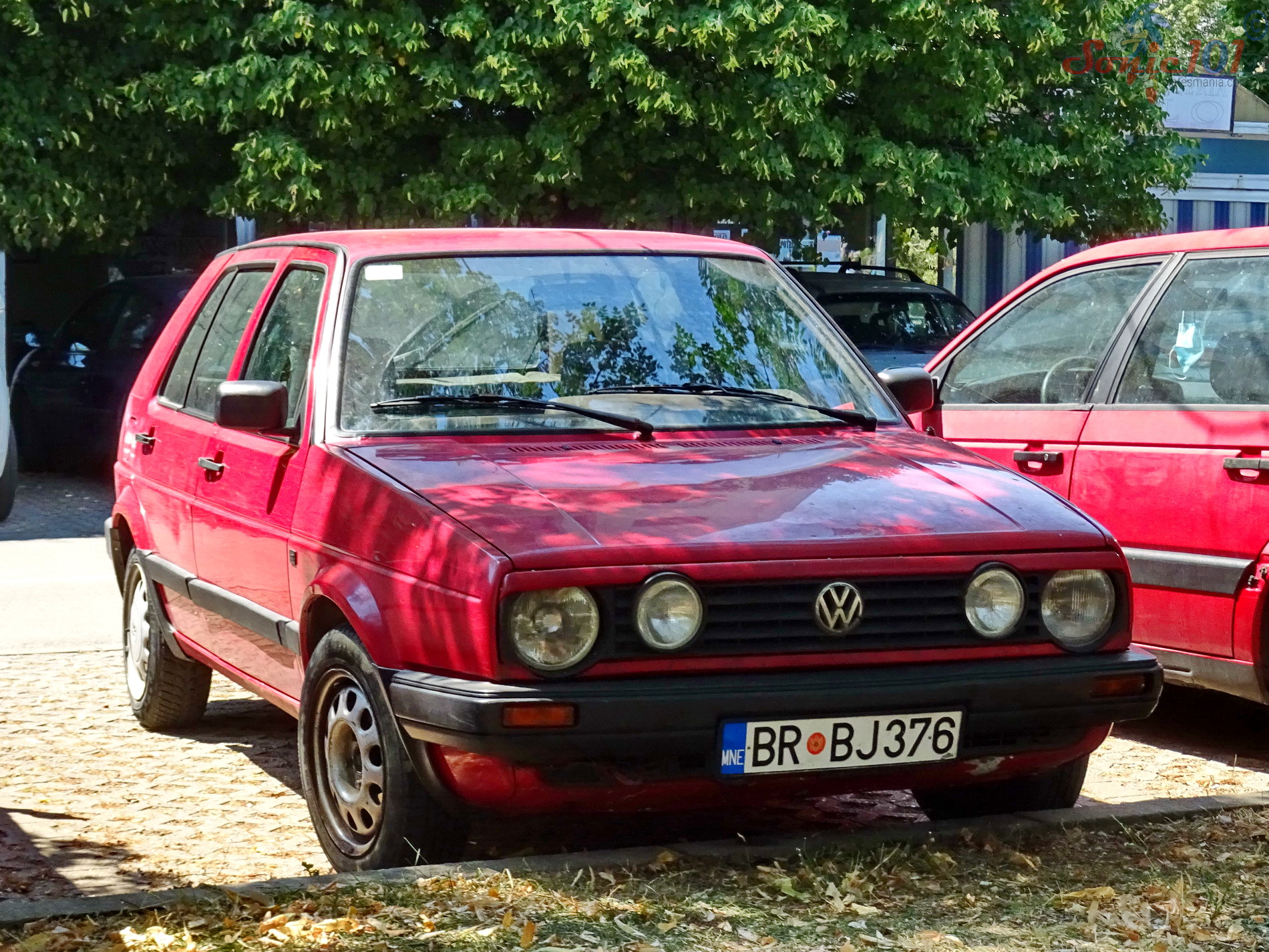 BR BJ376, Volkswagen Golf 2nd gen 5-door Hatch (19/1G), 1983–1992