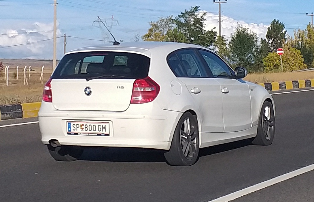 SP 800 GM, BMW 1 Series 1st gen 5-door Hatch (E87), 2004–2011