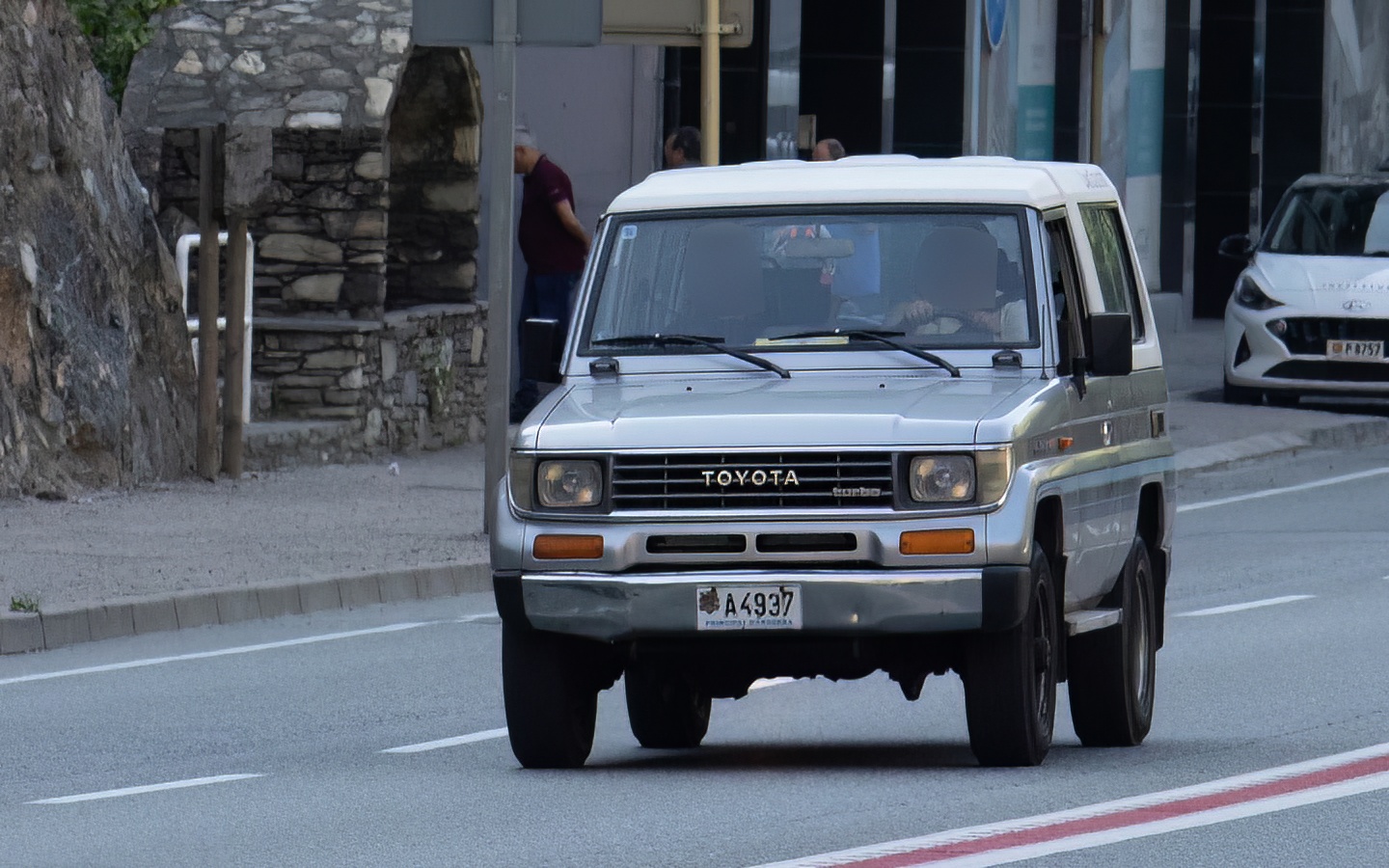 A 4937, Toyota Land Cruiser Prado 1st gen 3-door SUV (J71-J73), 1990–1996