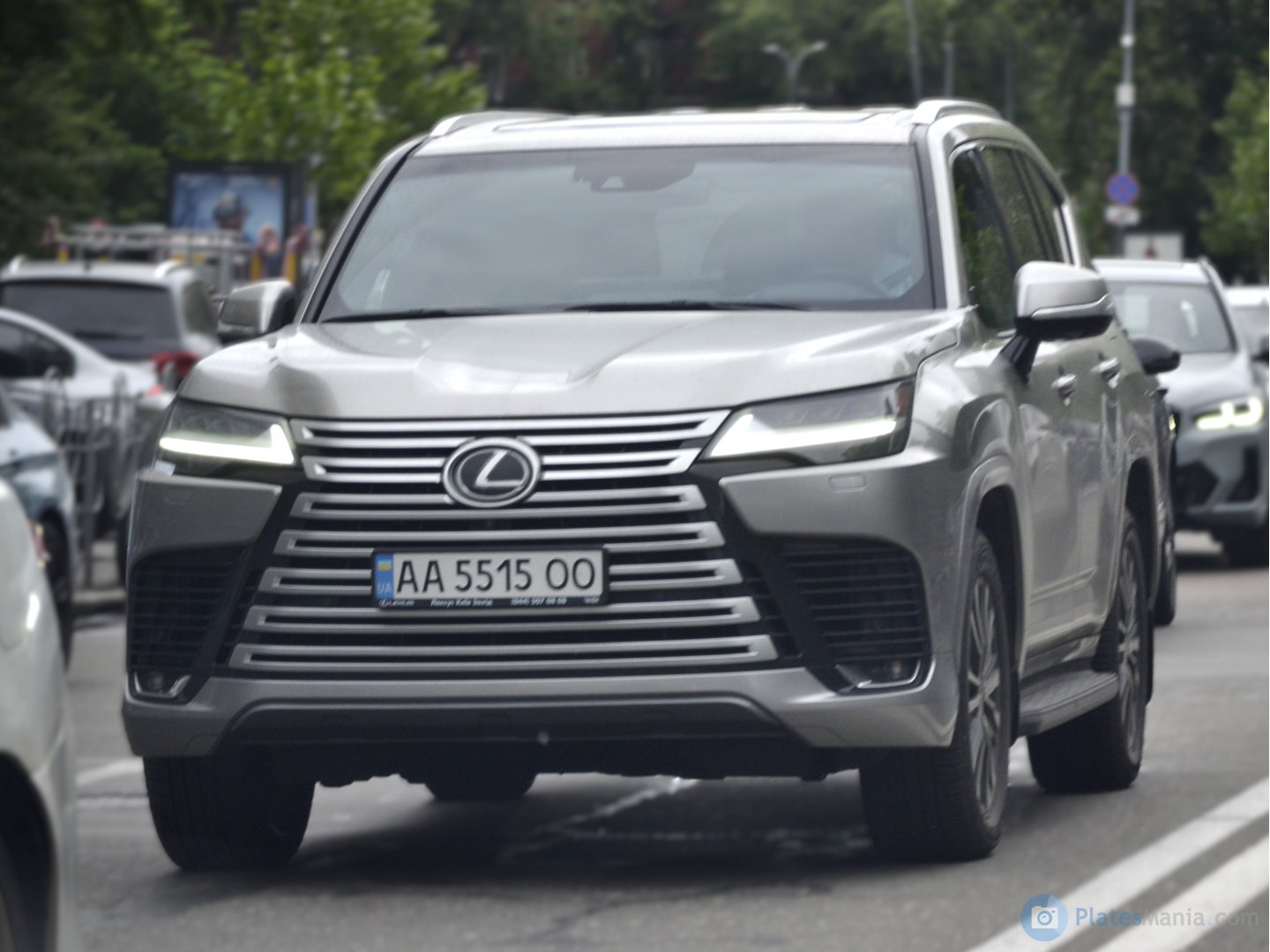 AA 5515 OO, Lexus LX 4th gen (J310), 2021–