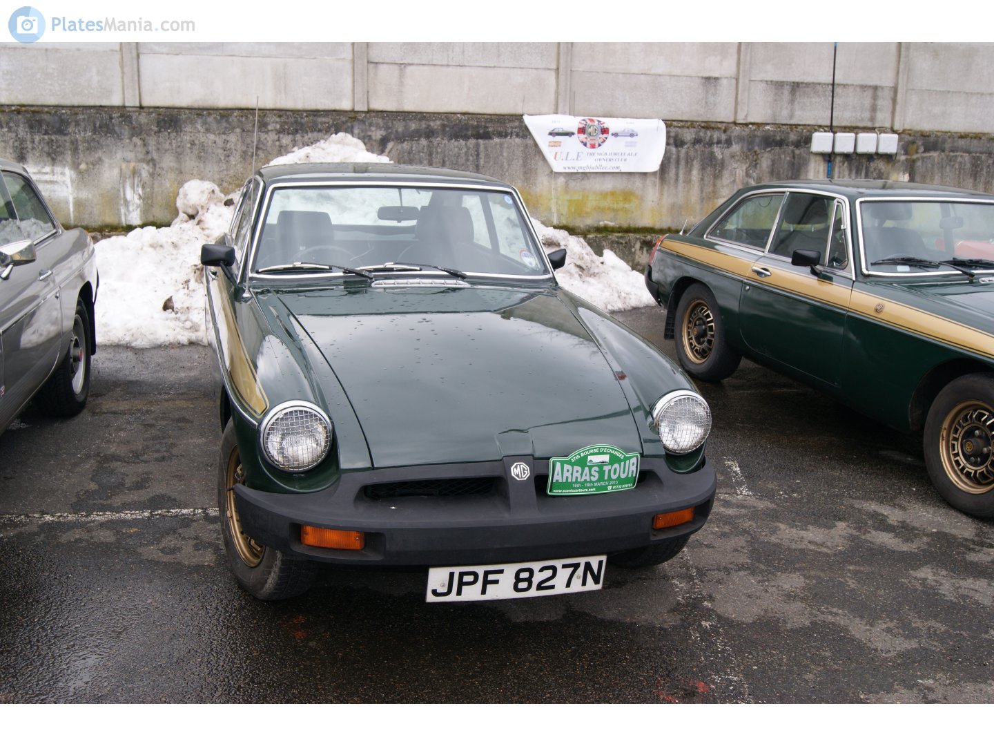 JPF827N, MG B 1st gen GT Coupé, 1965–1980