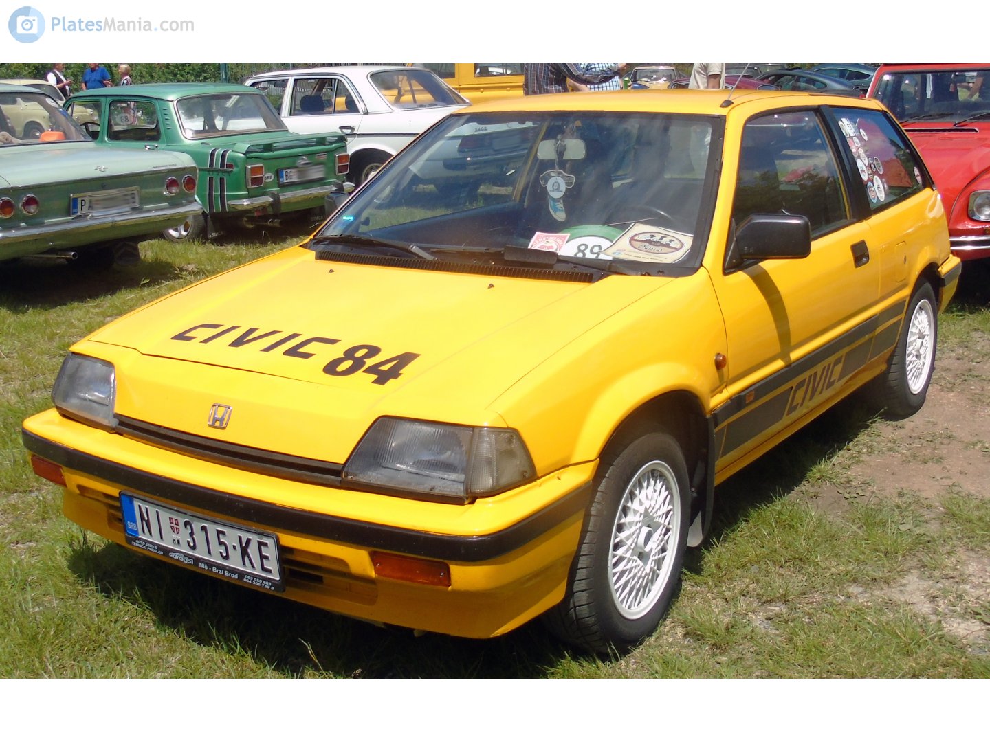 NI 315-KE, Honda Civic 3rd gen Hatch (AG/AH/AT), 1983–1987