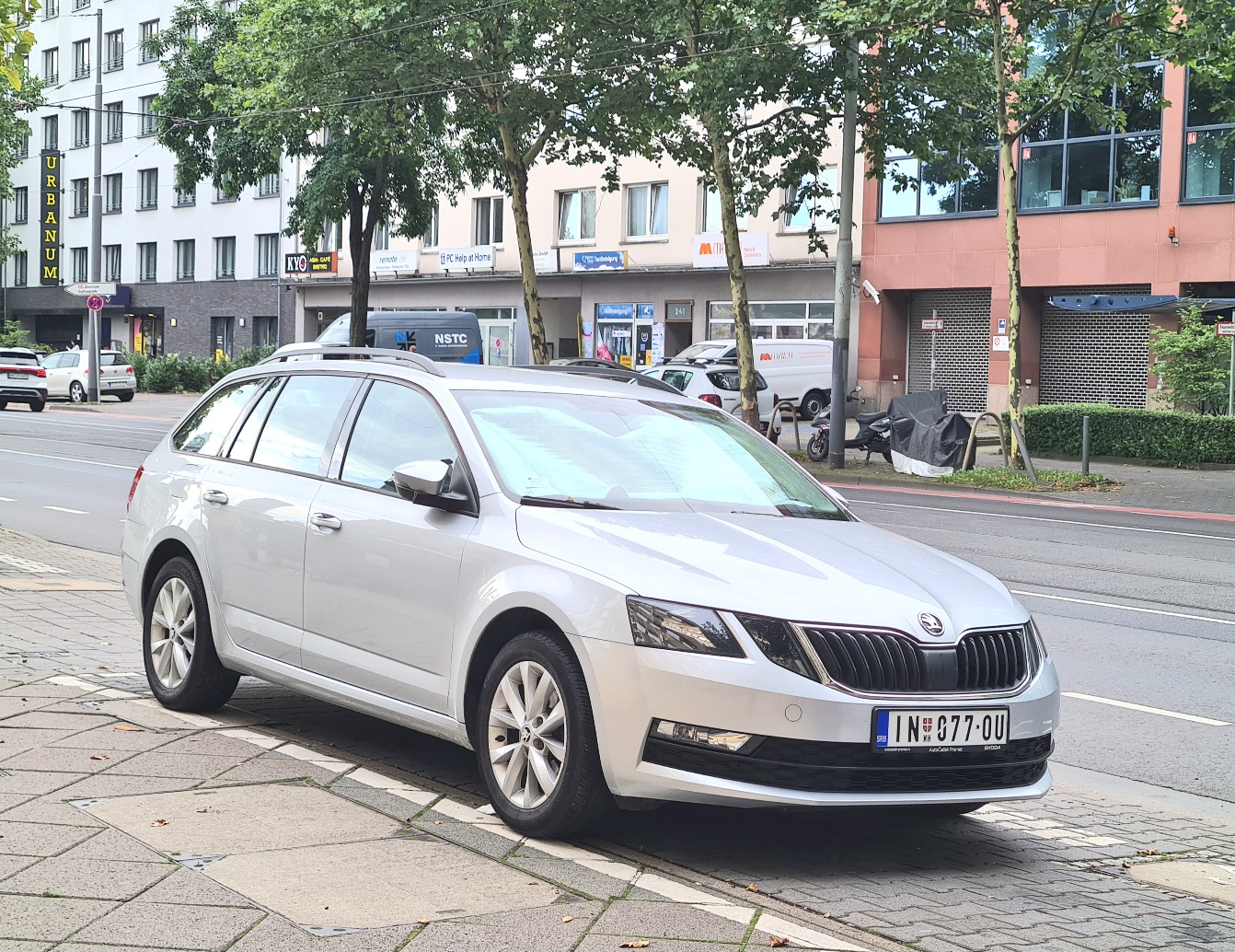IN 077-OU, Skoda Octavia 3rd gen Combi (A7/5E5), facelift, 2017–2020 (–2023 for CN-market)